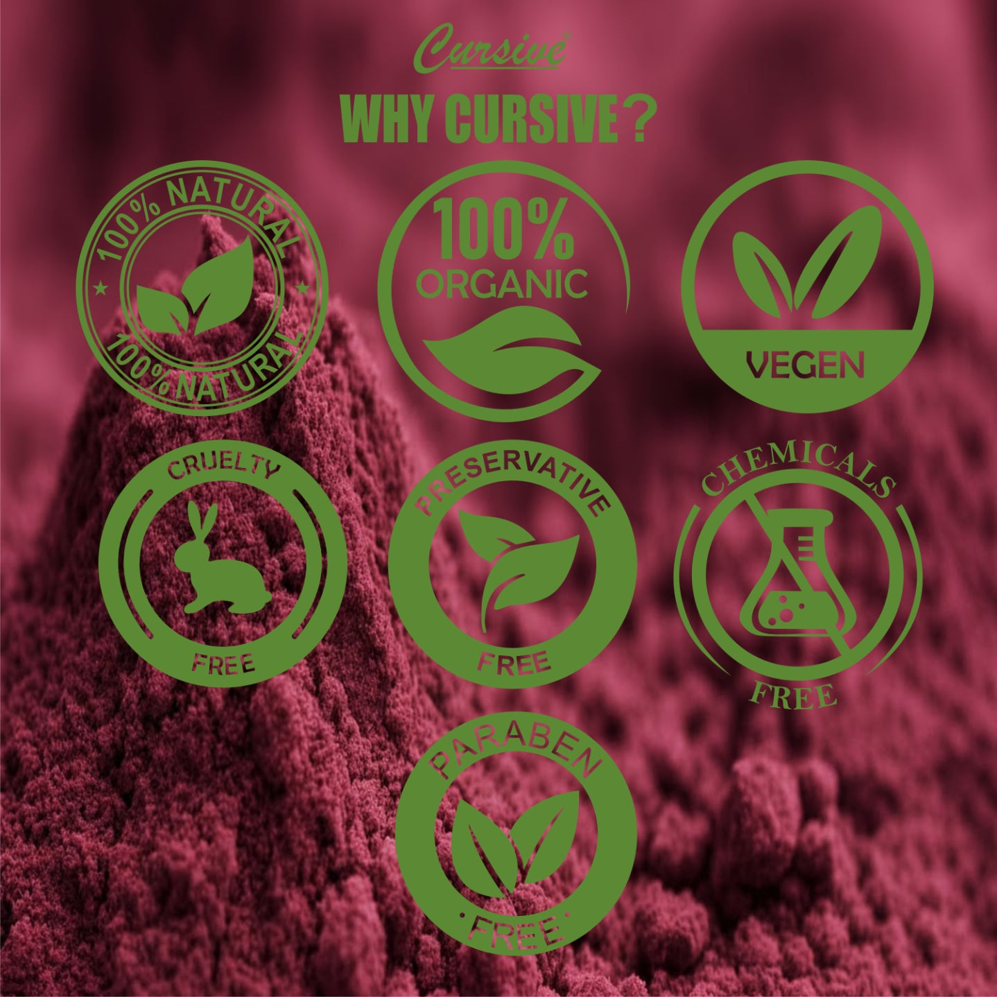 Beetroot Powder for Face, Skin & Hair