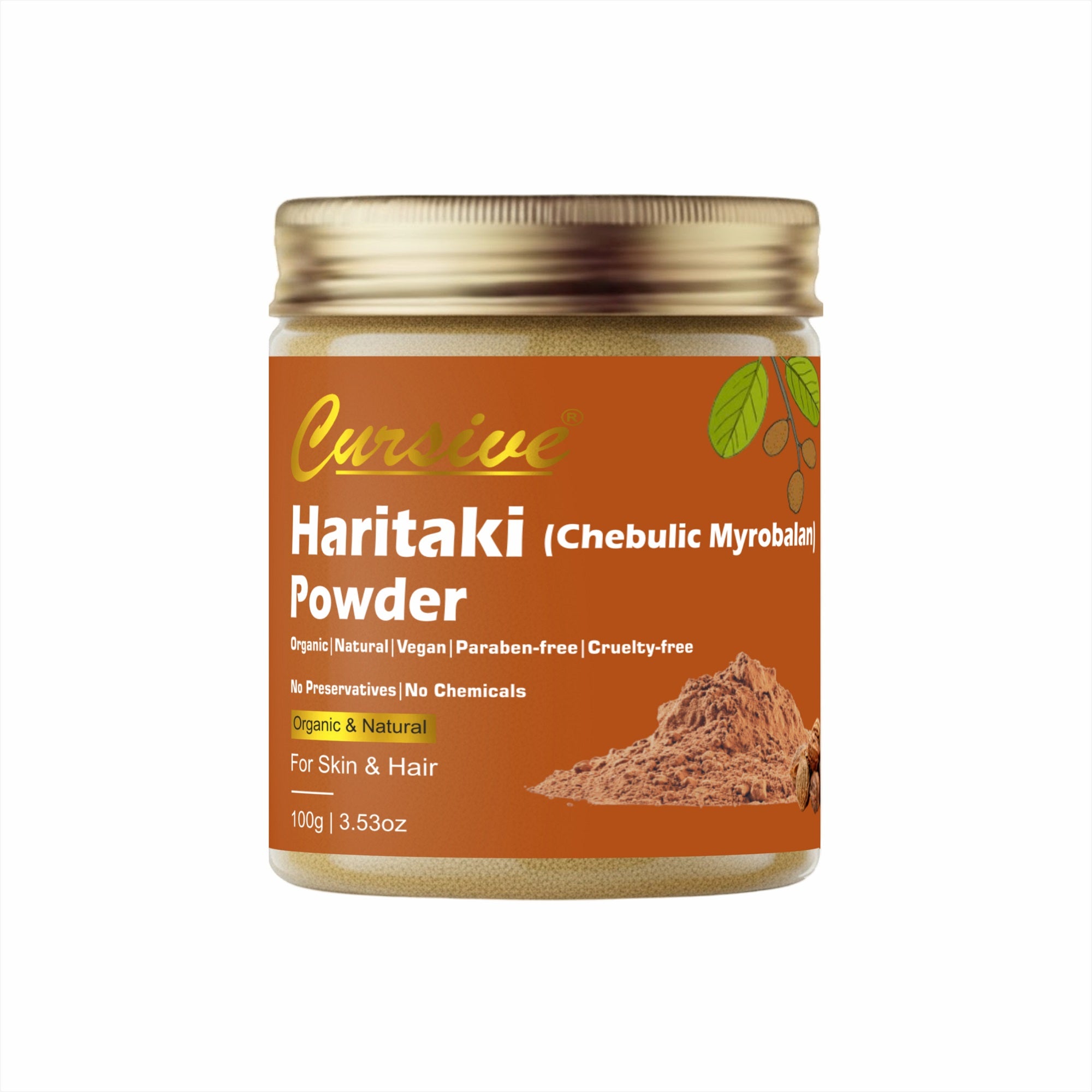 Haritaki Powder for Glowing Face & Hair