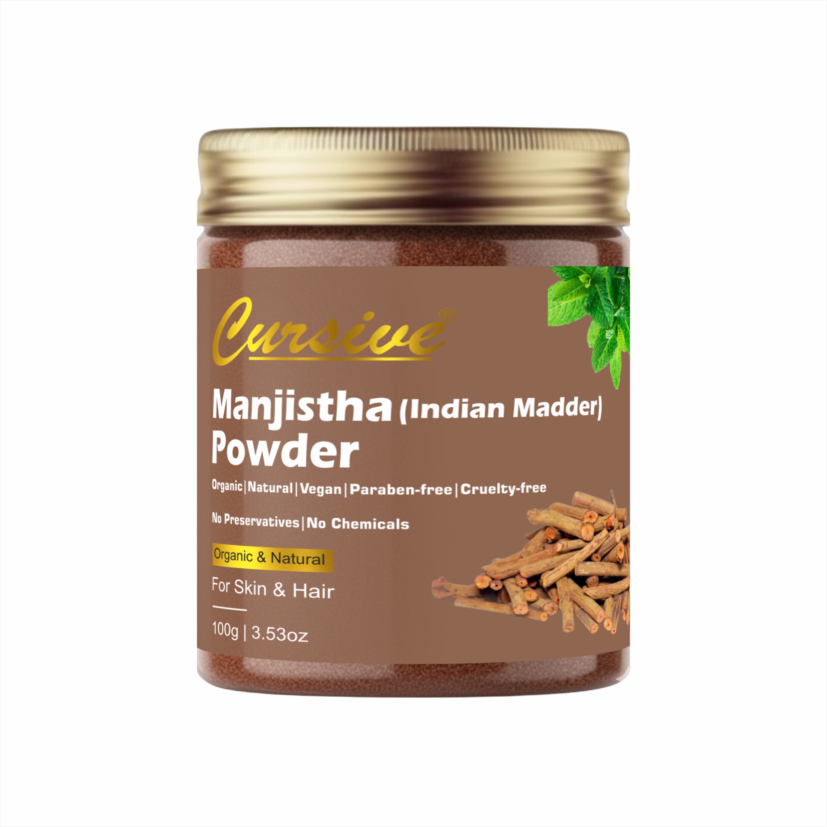 Manjistha Powder for Shiny Face & Hair