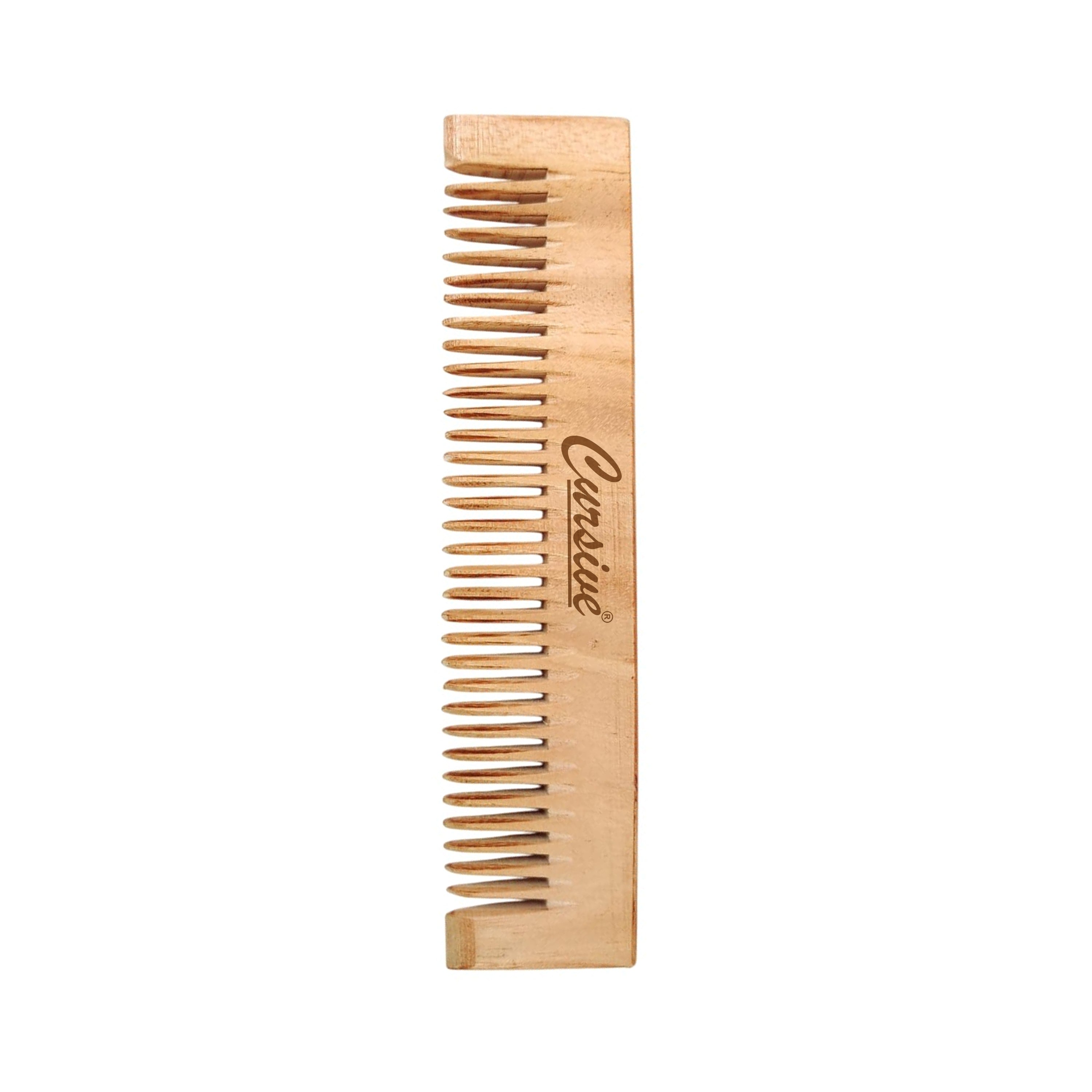 Bamboo Wood Travel Pocket Comb for Hair