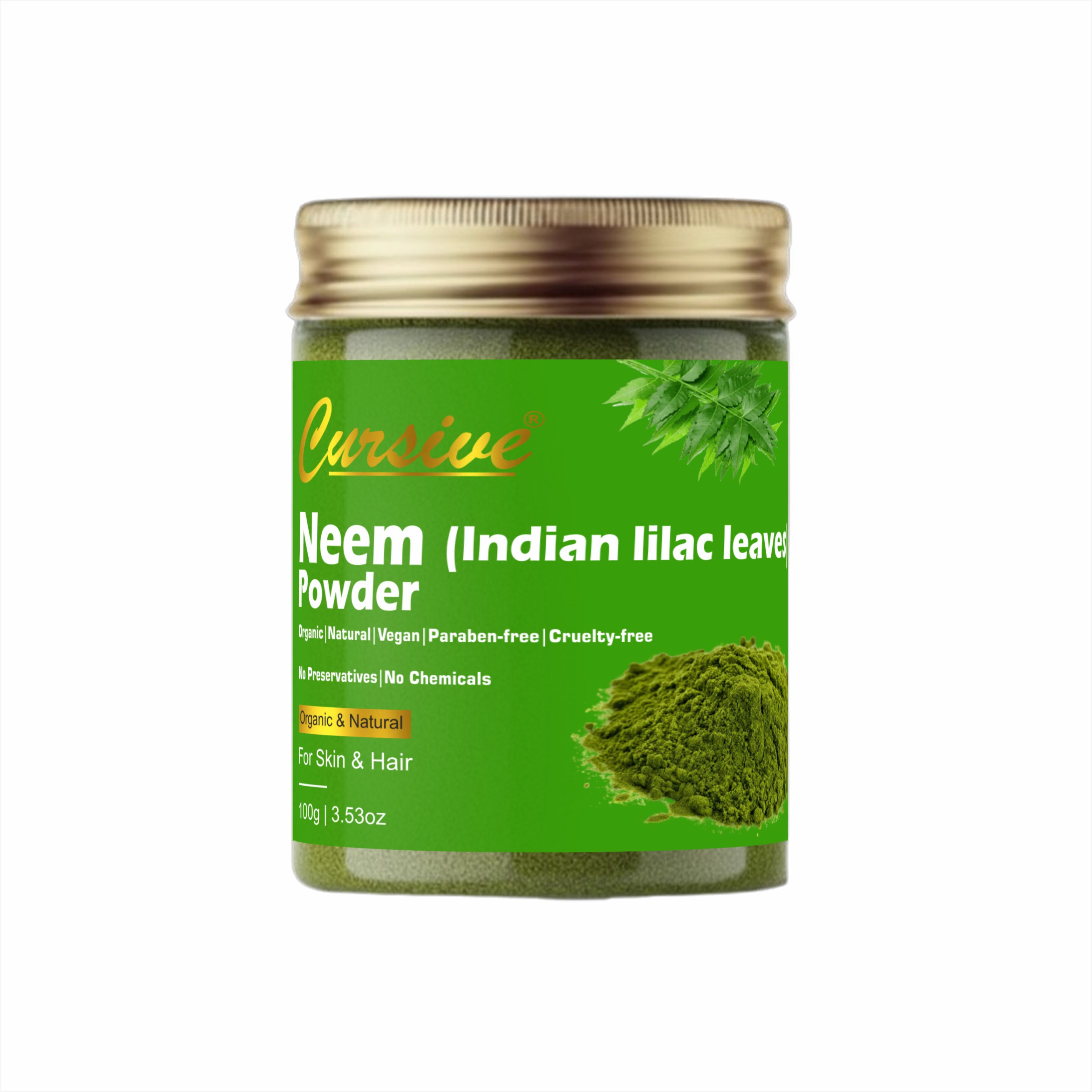Neem Leaf Powder for Skin, Face & Hair