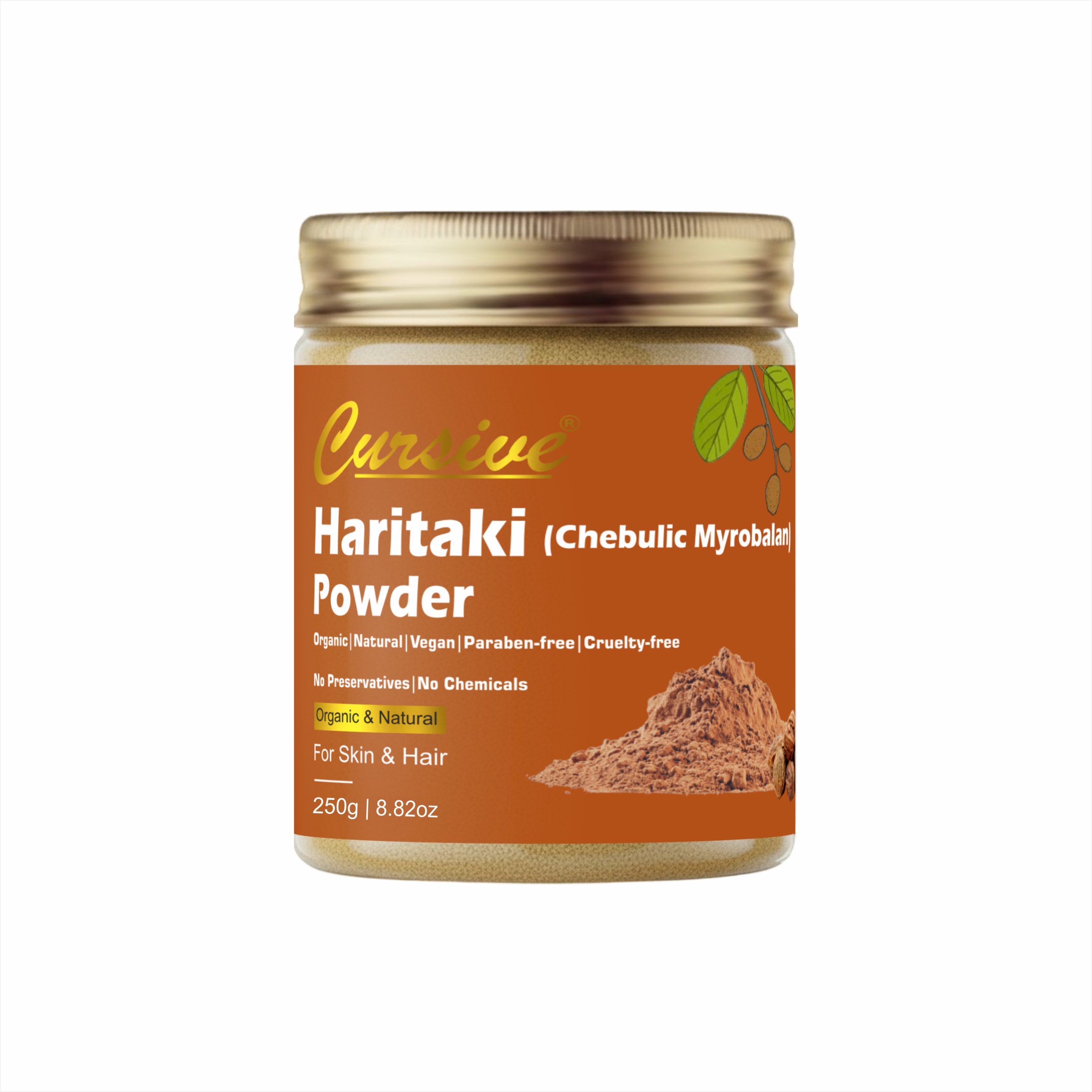 Haritaki Powder for Glowing Face & Hair