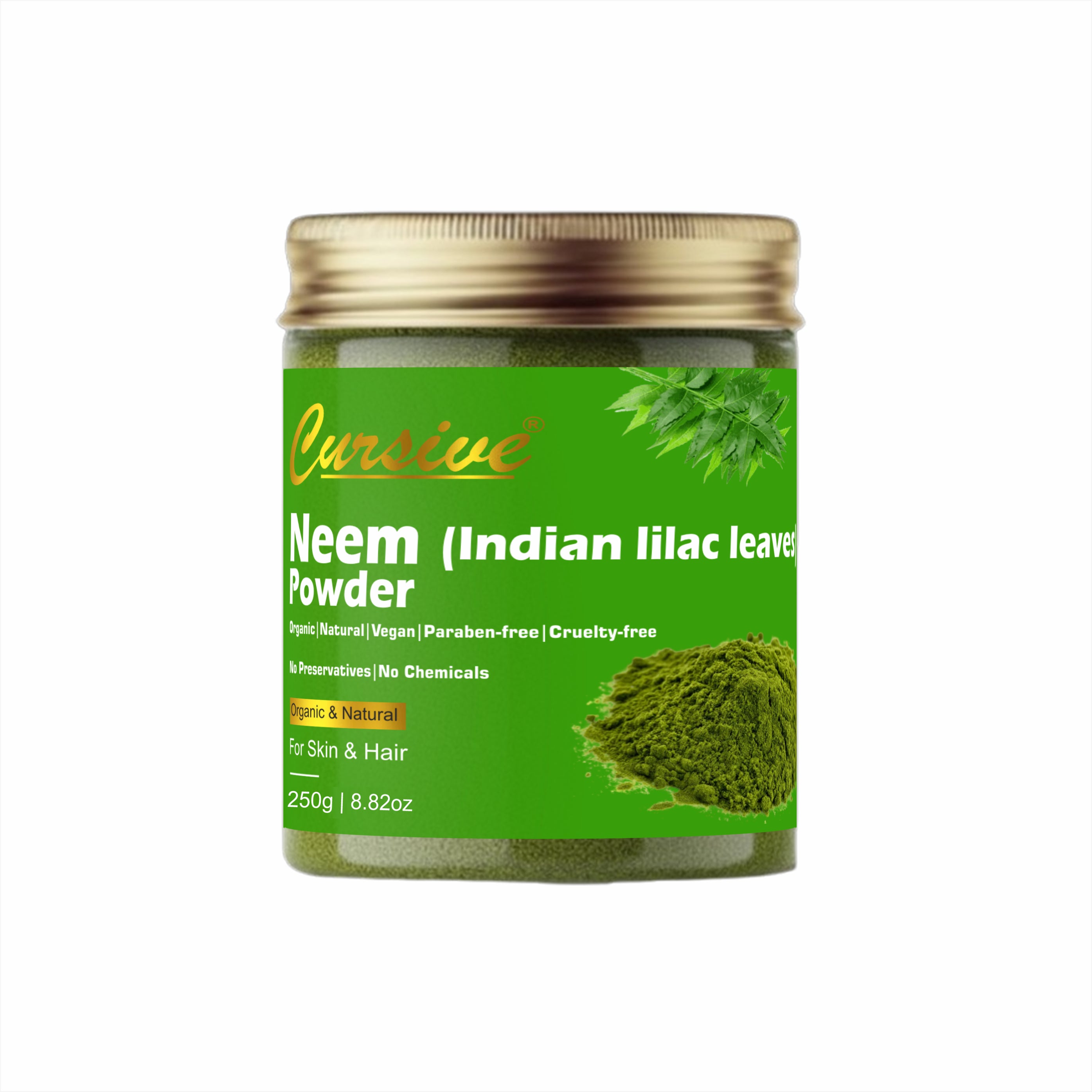 Neem Leaf Powder for Skin, Face & Hair