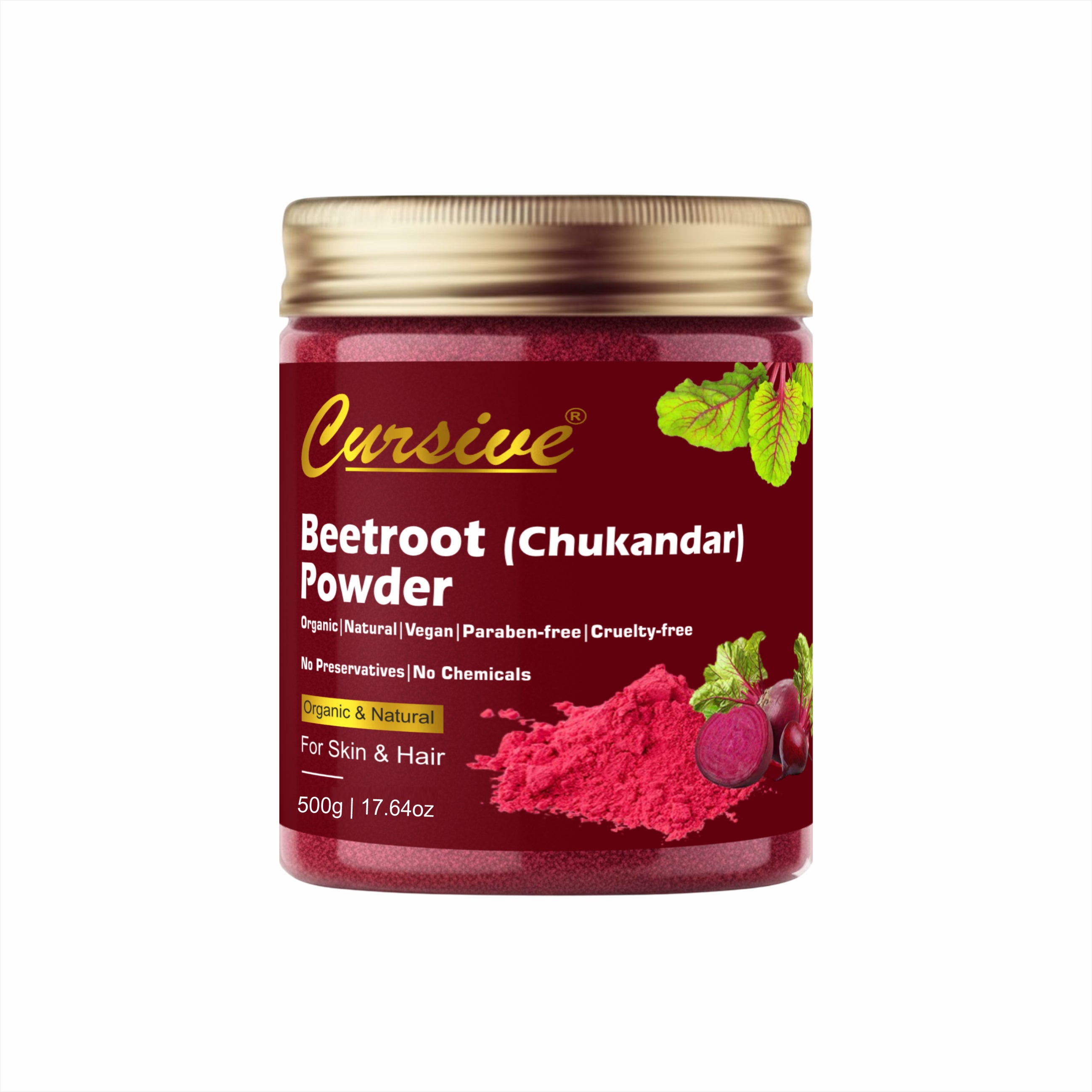 Beetroot Powder for Face, Skin & Hair