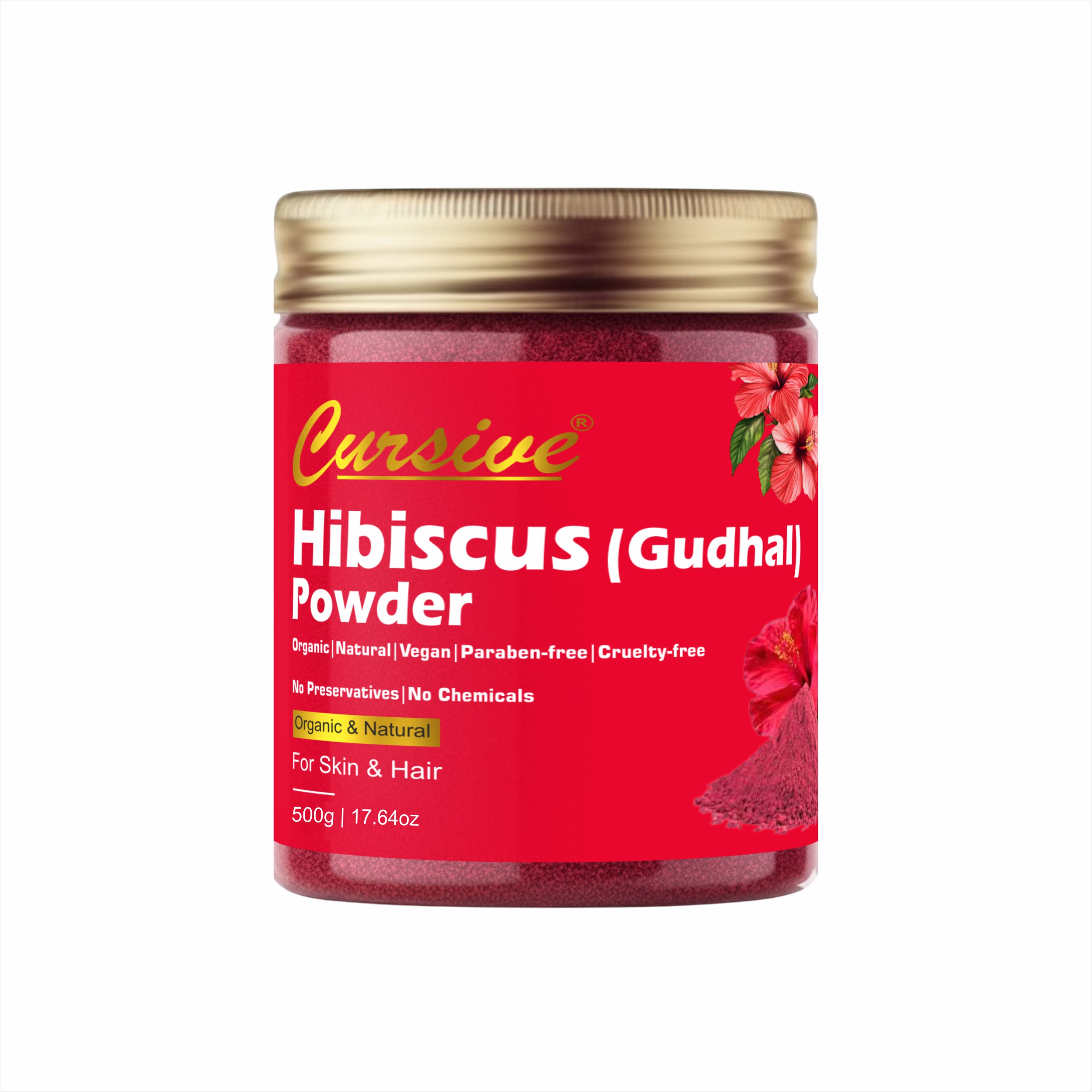 Hibiscus Gudhal Powder for Face & Hair