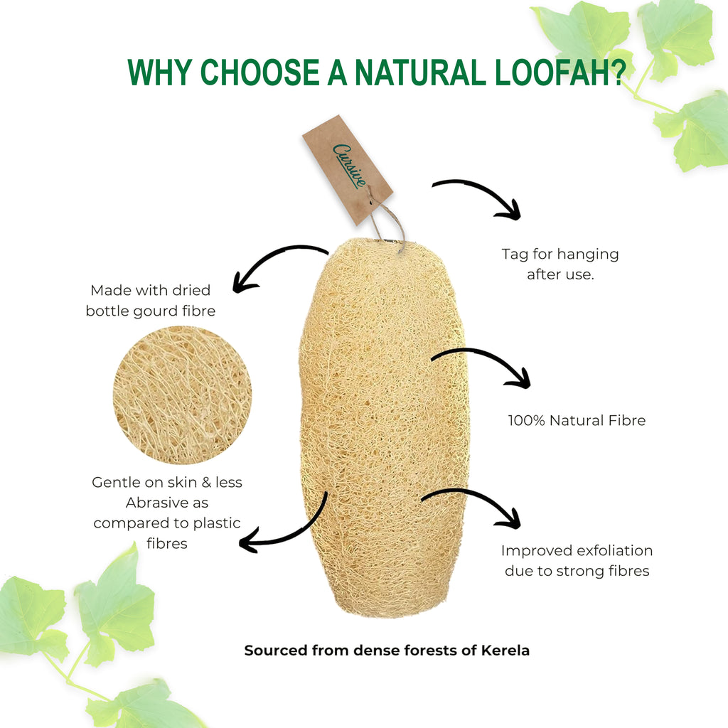Tori Loofah Sponge Bath & Body Scrubber