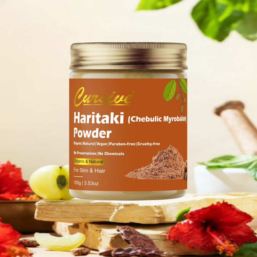 Haritaki Powder for Glowing Face & Hair