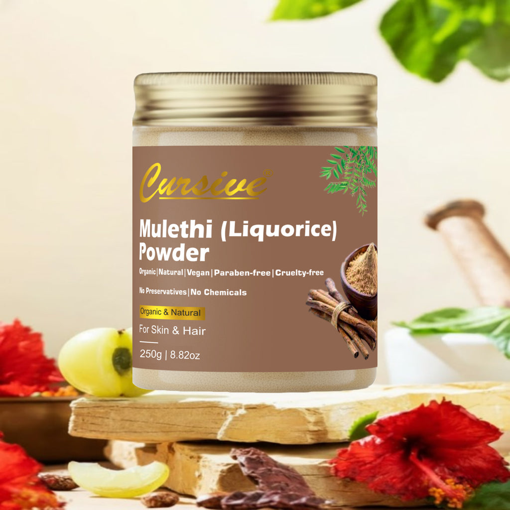 Mulethi (Licorice) Powder for Face & Hair