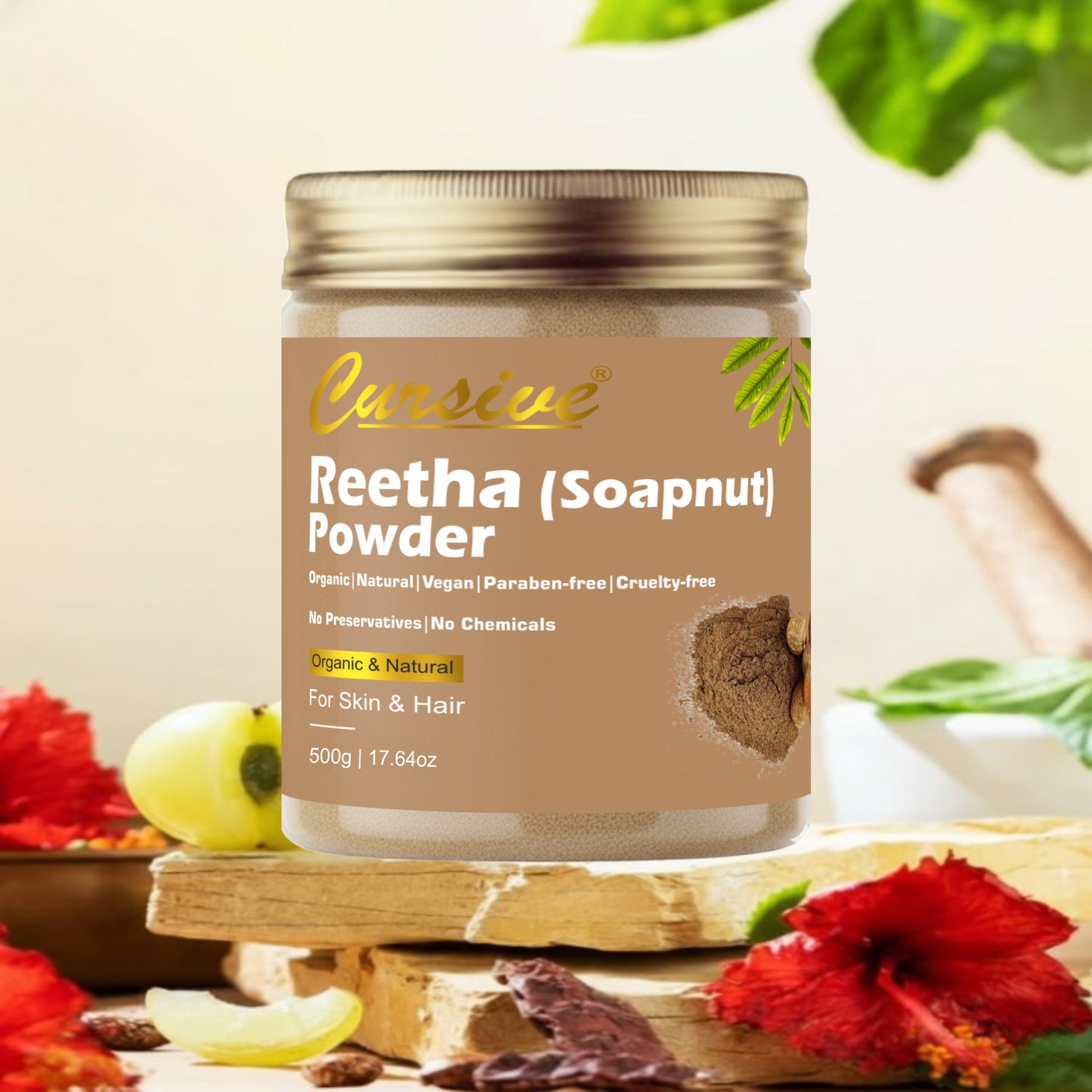 Reetha Soapnut Powder for Face & Hair
