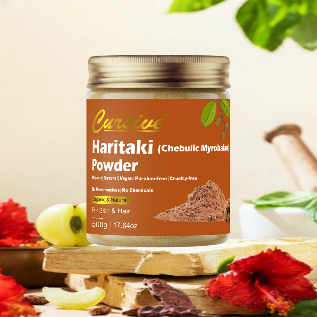Haritaki Powder for Glowing Face & Hair