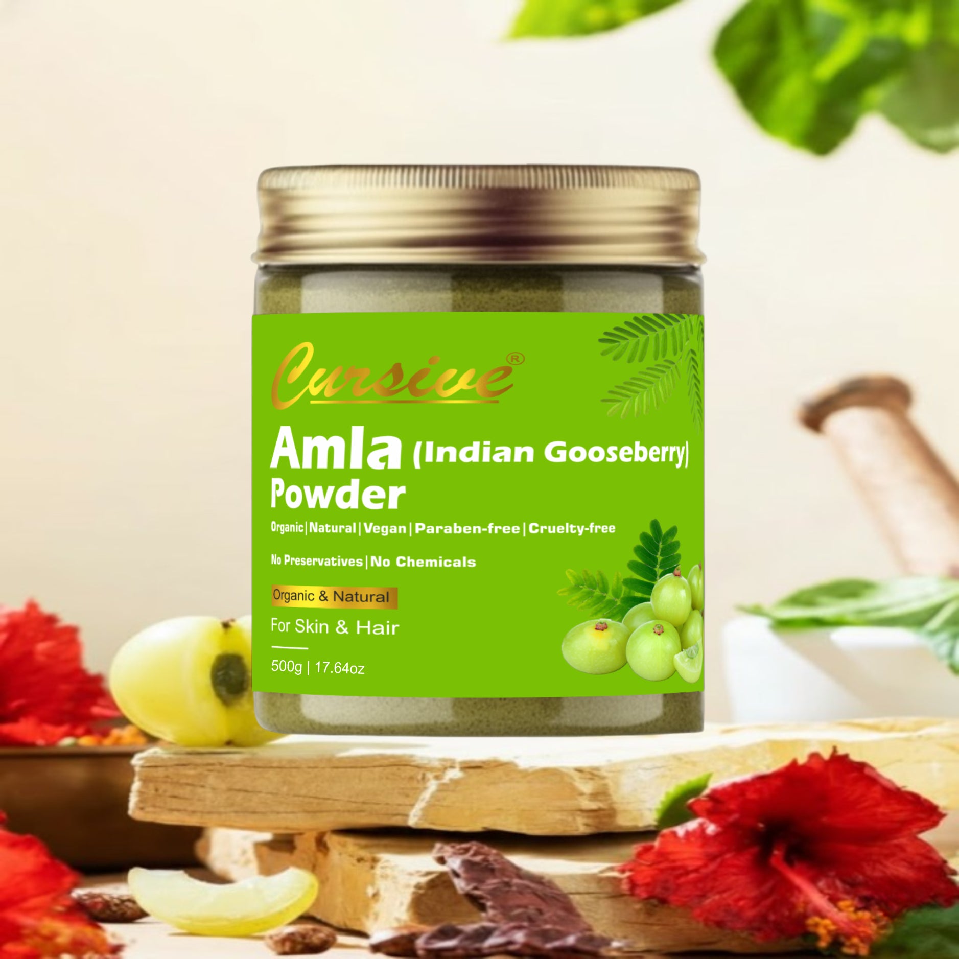 Amla Gooseberry Powder for Face & Hair