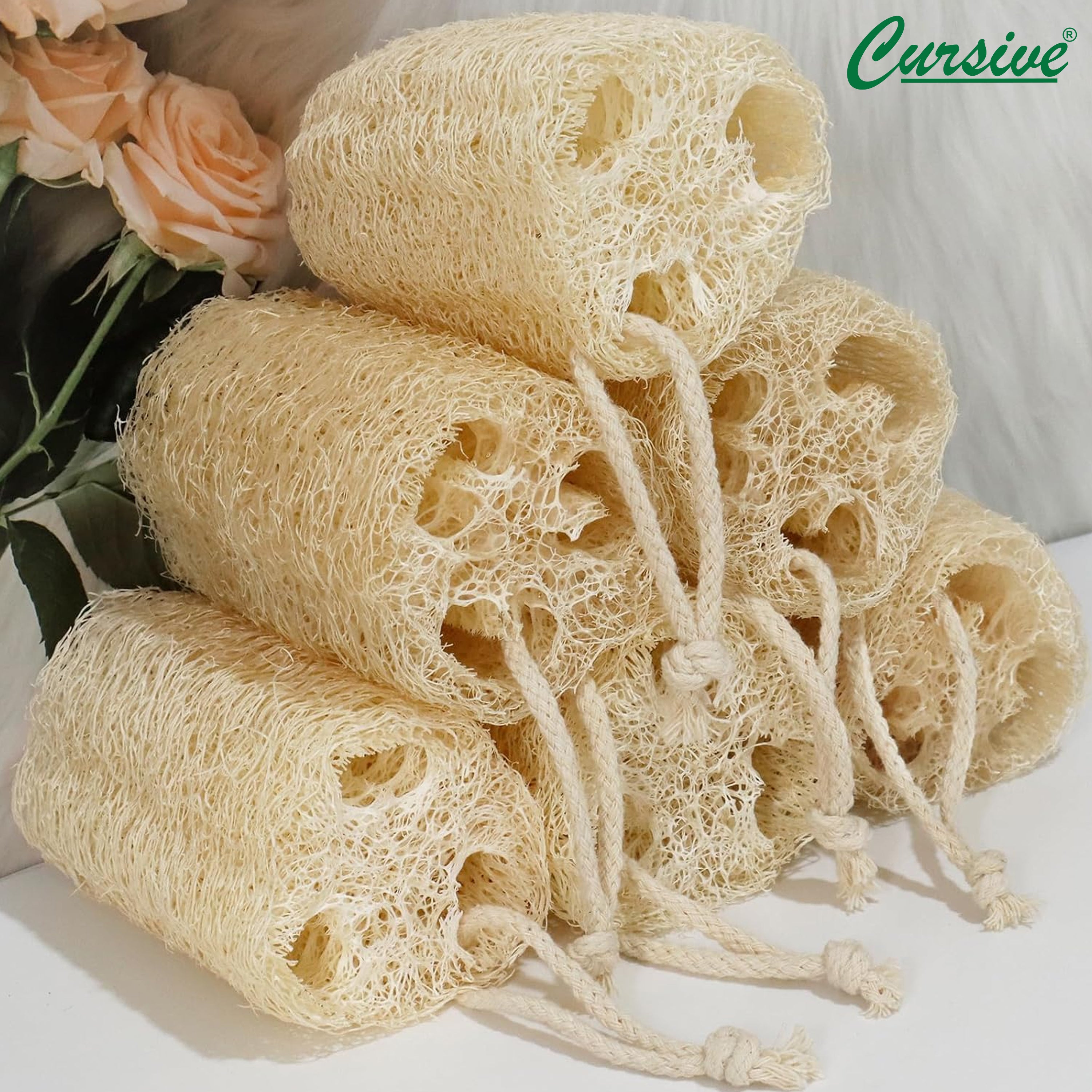 Tori Loofah Sponge Bath & Body Scrubber