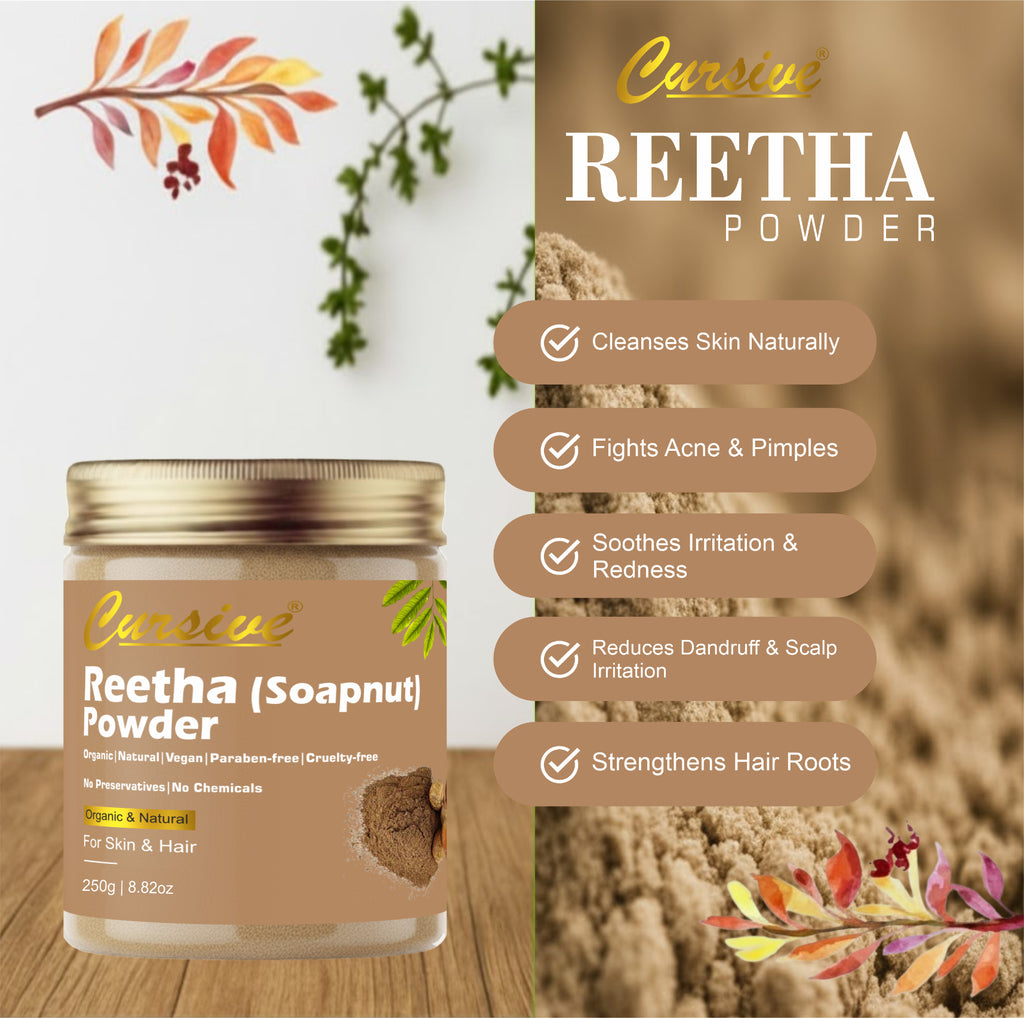 Reetha Soapnut Powder for Face & Hair