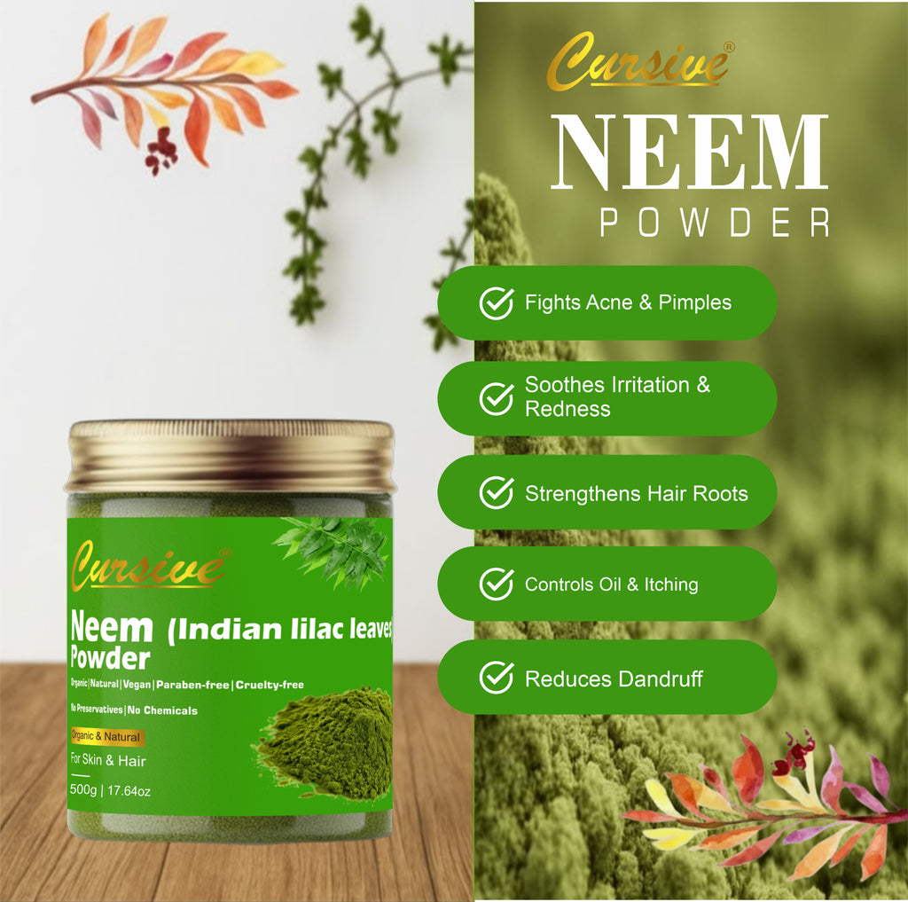 Neem Leaf Powder for Skin, Face & Hair