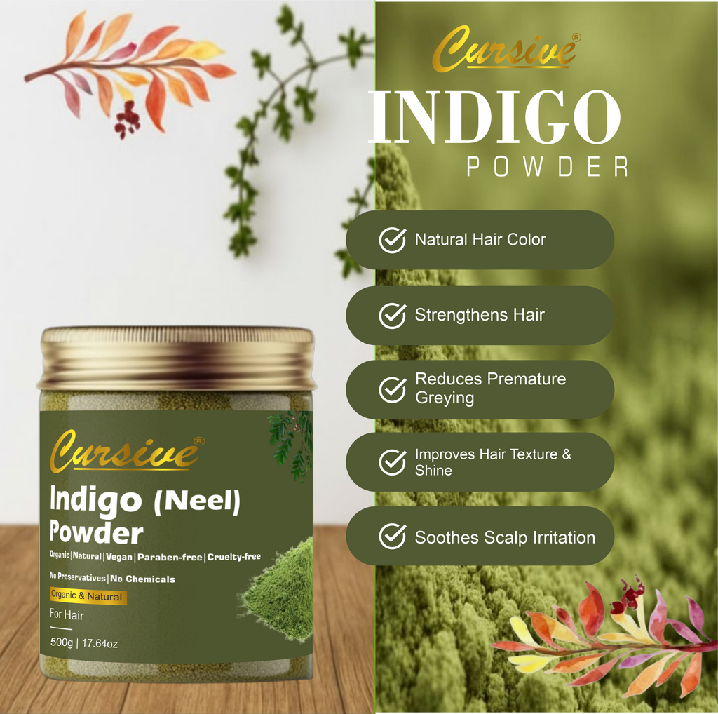 Indigo Powder for Natural Hair Color