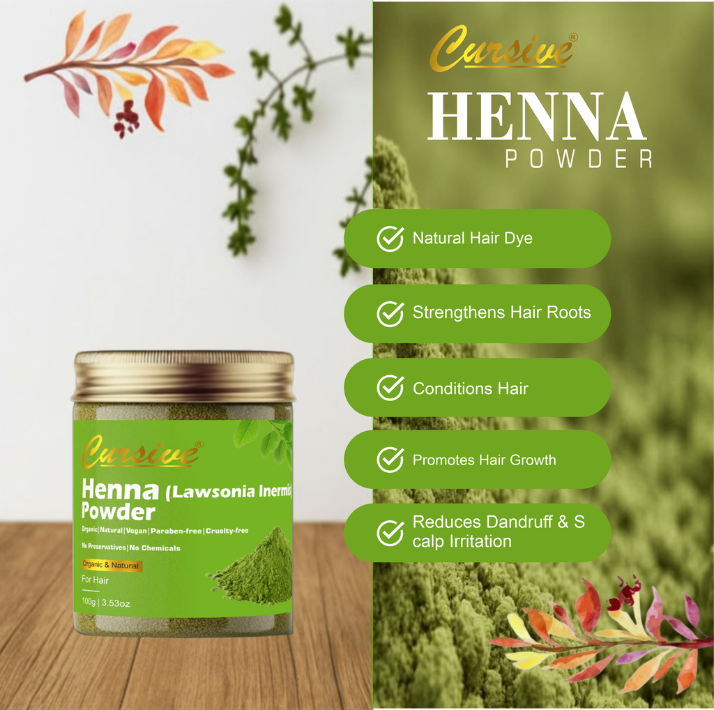 Henna Powder for Damage & Shining Hair