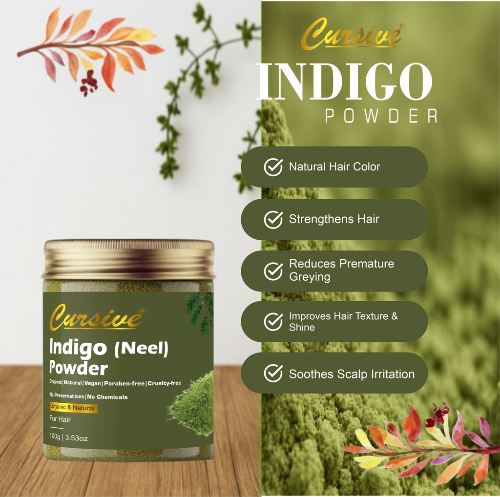 Indigo Powder for Natural Hair Color